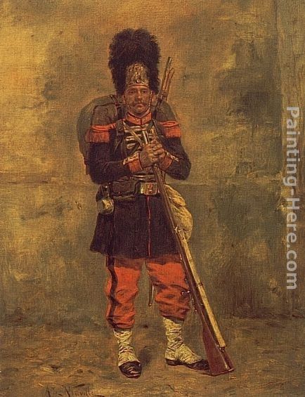 Alphonse de Neuville French Grenadier